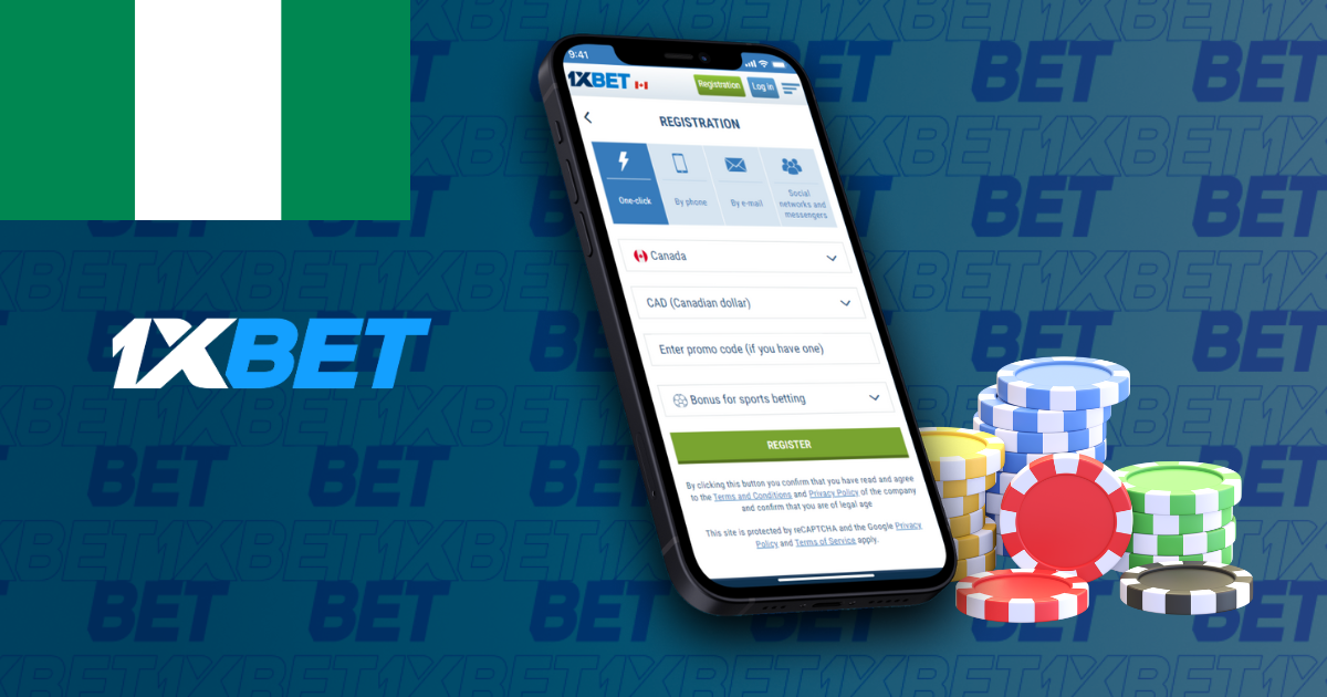 1xBet Nigeria How to register