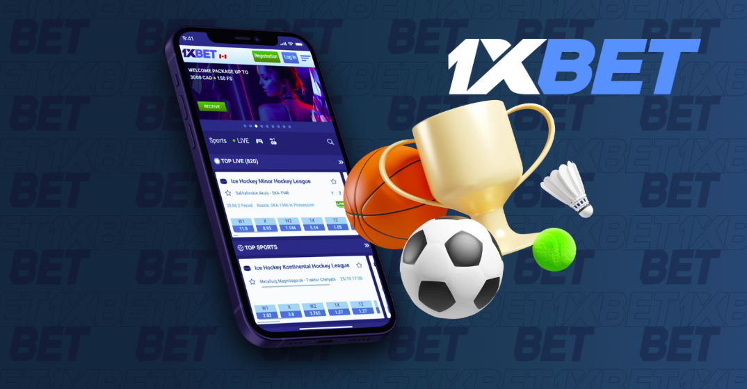Installation de l'application de paris 1xBet